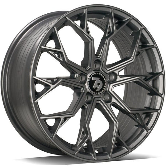 Janta aliaj Seventy9 SCF-H 7.5x17 5x112 et40 B - Titan Black