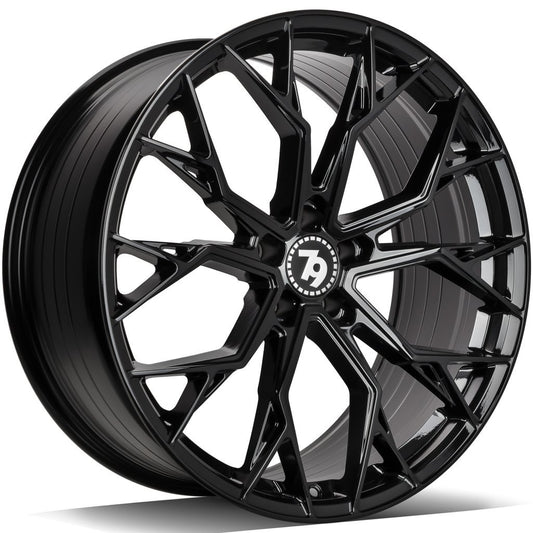 Janta aliaj Seventy9 SCF-H 7.5x17 5x112 et40  Black Glossy