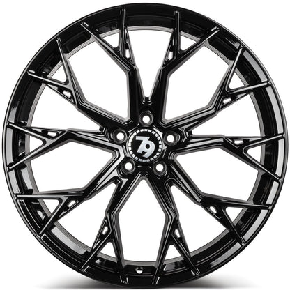 Janta aliaj Seventy9 SCF-H 7.5x17 5x114.3 et40  Black Glossy