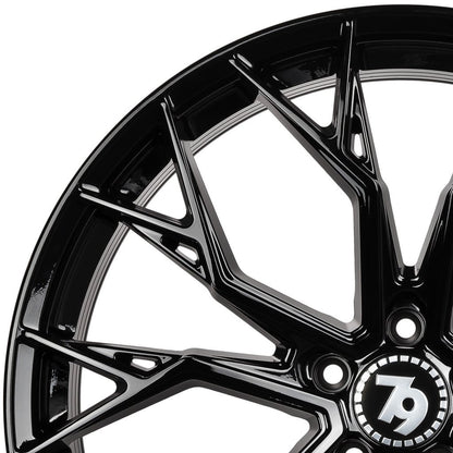 Janta aliaj Seventy9 SCF-H 8.5x19 5x112 et30  Black Glossy