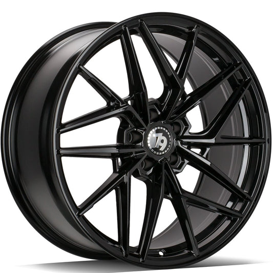 Janta aliaj Seventy9 SCF-I 8.5x19 5x112 et30  Black Glossy