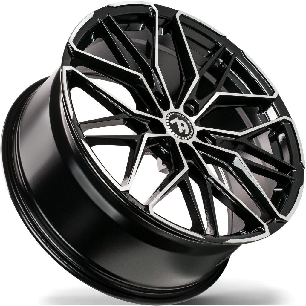Janta aliaj Seventy9 SCF-J 8x18 5x114.3 et40  Black Front Polished