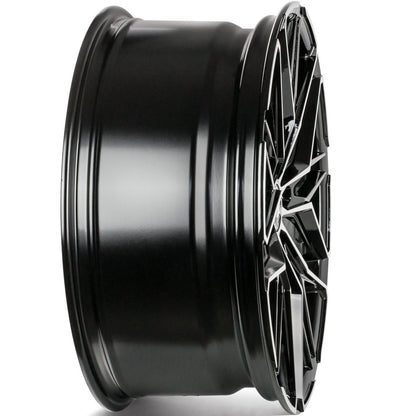 Janta aliaj Seventy9 SCF-J 8x18 5x114.3 et40  Black Front Polished