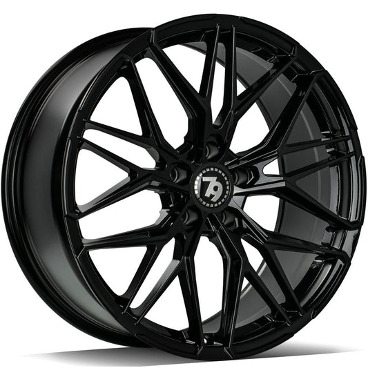 Janta aliaj Seventy9 SCF-J 8x18 5x112 et35  Black Glossy