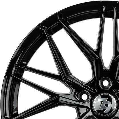 Janta aliaj Seventy9 SCF-J 8.5x19 5x112 et30  Black Glossy
