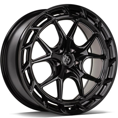 Janta aliaj Seventy9 SCF-W 8.5x19 5x114.3 et40  Black Glossy