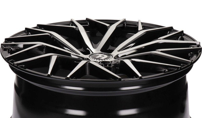 Janta aliaj Seventy9 SV-C 7.5x17 5x108 et42  Black Front Polished