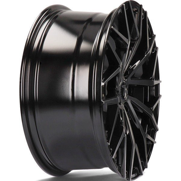 Janta aliaj Seventy9 SV-C 7.5x17 5x114.3 et40  Black Front Polished