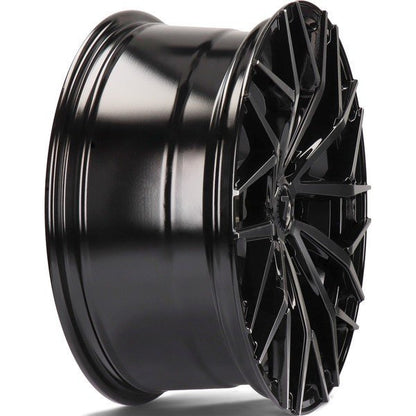 Janta aliaj Seventy9 SV-C 7.5x17 5x108 et42  Black Front Polished