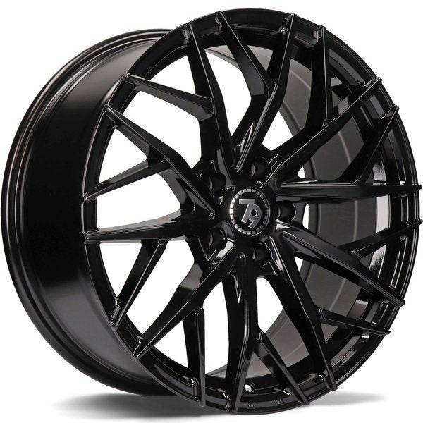 Janta aliaj Seventy9 SV-C 7.5x17 5x114.3 et40  Black Glossy