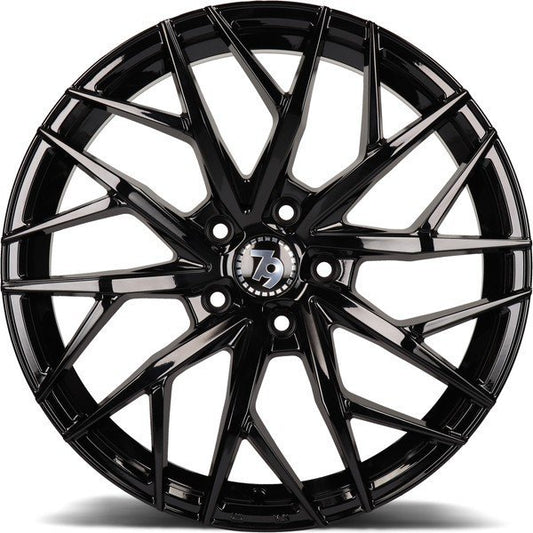 Janta aliaj Seventy9 SV-C 7.5x17 5x114.3 et40  Black Glossy
