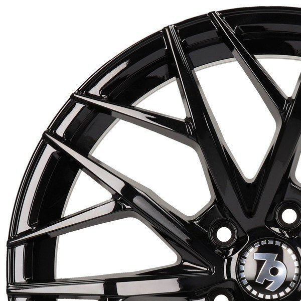 Janta aliaj Seventy9 SV-C 7.5x17 5x114.3 et40  Black Glossy