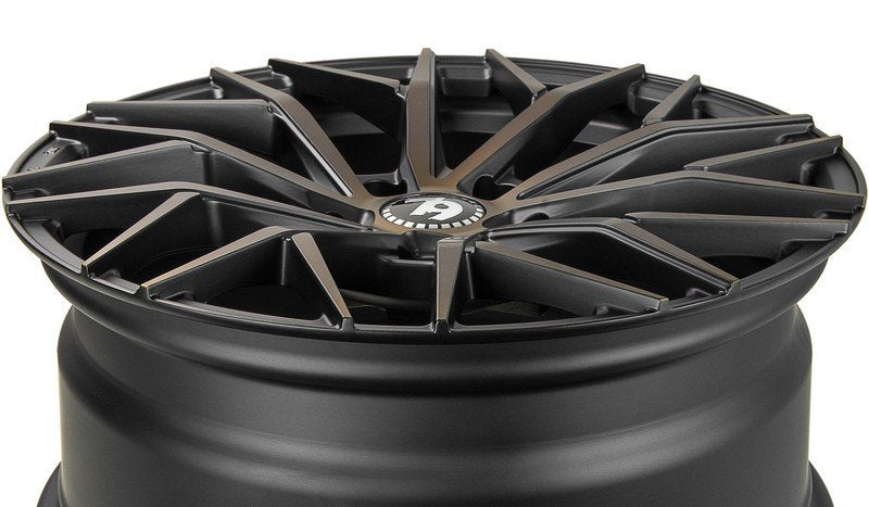 Janta aliaj Seventy9 SV-C 7.5x17 5x112 et40  Black Glossy Gold Front