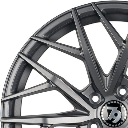 Janta aliaj Seventy9 SV-C 8x18 5x112 et30 B - Titan Black