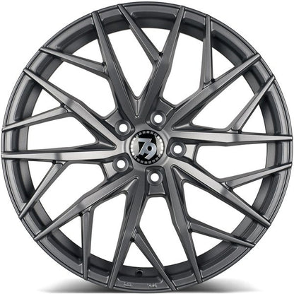 Janta aliaj Seventy9 SV-C 7.5x17 5x114.3 et40 B - Titan Black