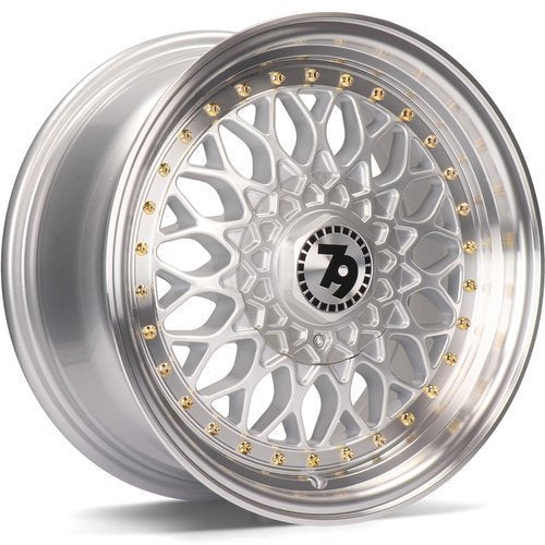Janta aliaj Seventy9 SV-E 7.5x17 5x112 et35  Silver Lip Polished