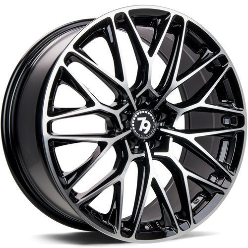 Janta aliaj Seventy9 SV-P 8.5x19 5x112 et30  Black Front Polished