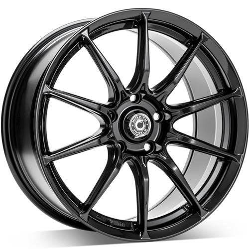 Janta aliaj Wrath Wheels WF-12 8.5x18 5x112 et45  Sparkle black