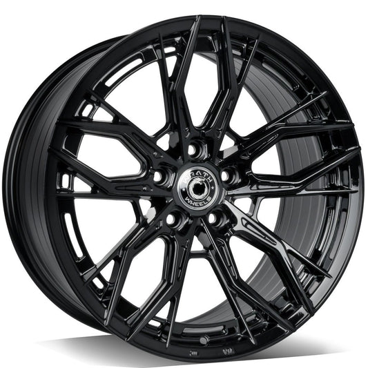Janta aliaj Wrath Wheels WF-15 8x18 5x112 et38  Black Glossy