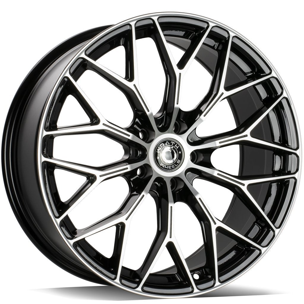 Janta aliaj Wrath Wheels WF-16 8x18 5x120 et35  Black polished