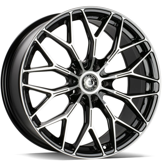 Janta aliaj Wrath Wheels WF-16 8x18 5x120 et35  Black polished