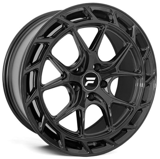 FLOWTEC CARBON 18, 8, 5, 112, 30, 66.6, Gloss black,