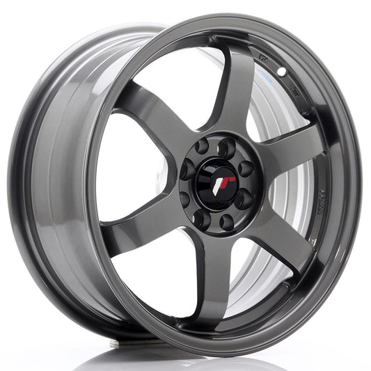 JR Wheels JR3 15x7 ET40 4x100 Gun Metal