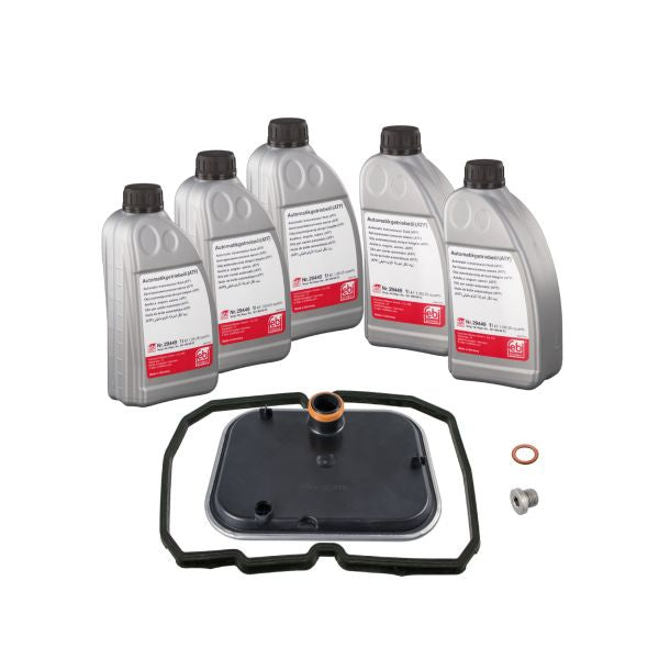 Kit schimb ulei cutie automata Mercedes 5G-Tronic 722.6 FEBI 5L – A-Class W168, Vaneo W414