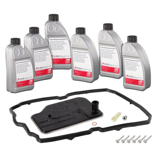 Kit schimb ulei cutie automata Mercedes 7G-Tronic 722.9 FEBI 6L – C-Class W204, E-Class W211, S-Class W221