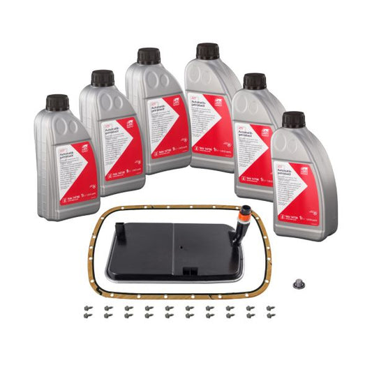 Kit schimb ulei cutie automata ZF 5HP24 FEBI 6L – BMW X5 E53, Range Rover L322