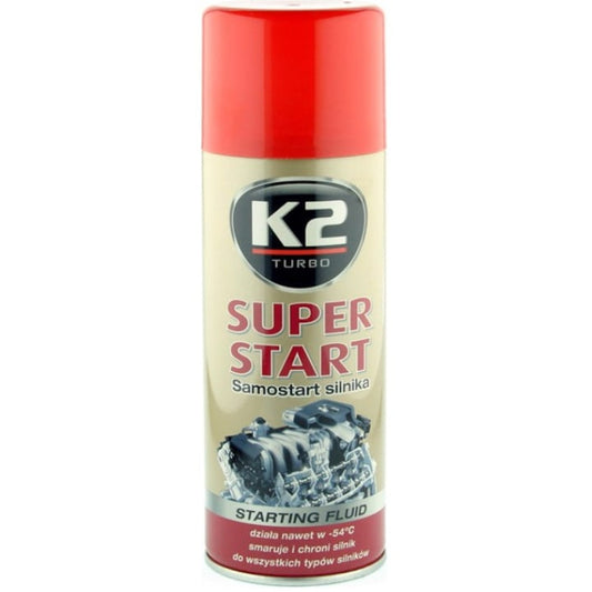 Spray pornire motor 400ml SUPER START, K2