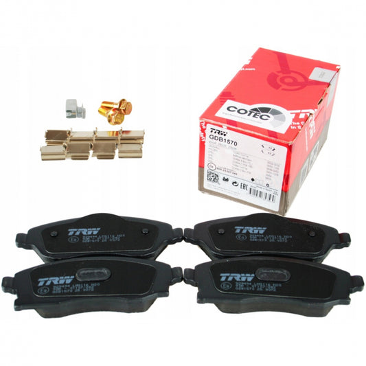 Set Placute Frana Fata Trw Opel Tigra 1997-2010 GDB1570