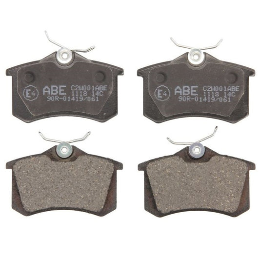 Set Placute Frana Spate Abe Audi A1 2010-2018 C2W001ABE